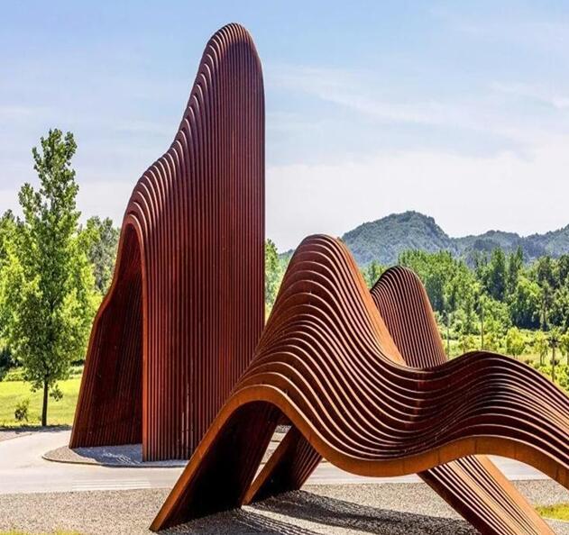 廊坊锈钢板造型